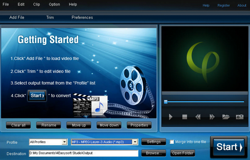 تحميل برنامج يقوم بتحويل الفيديو الى صوت Mp3 بالعربي